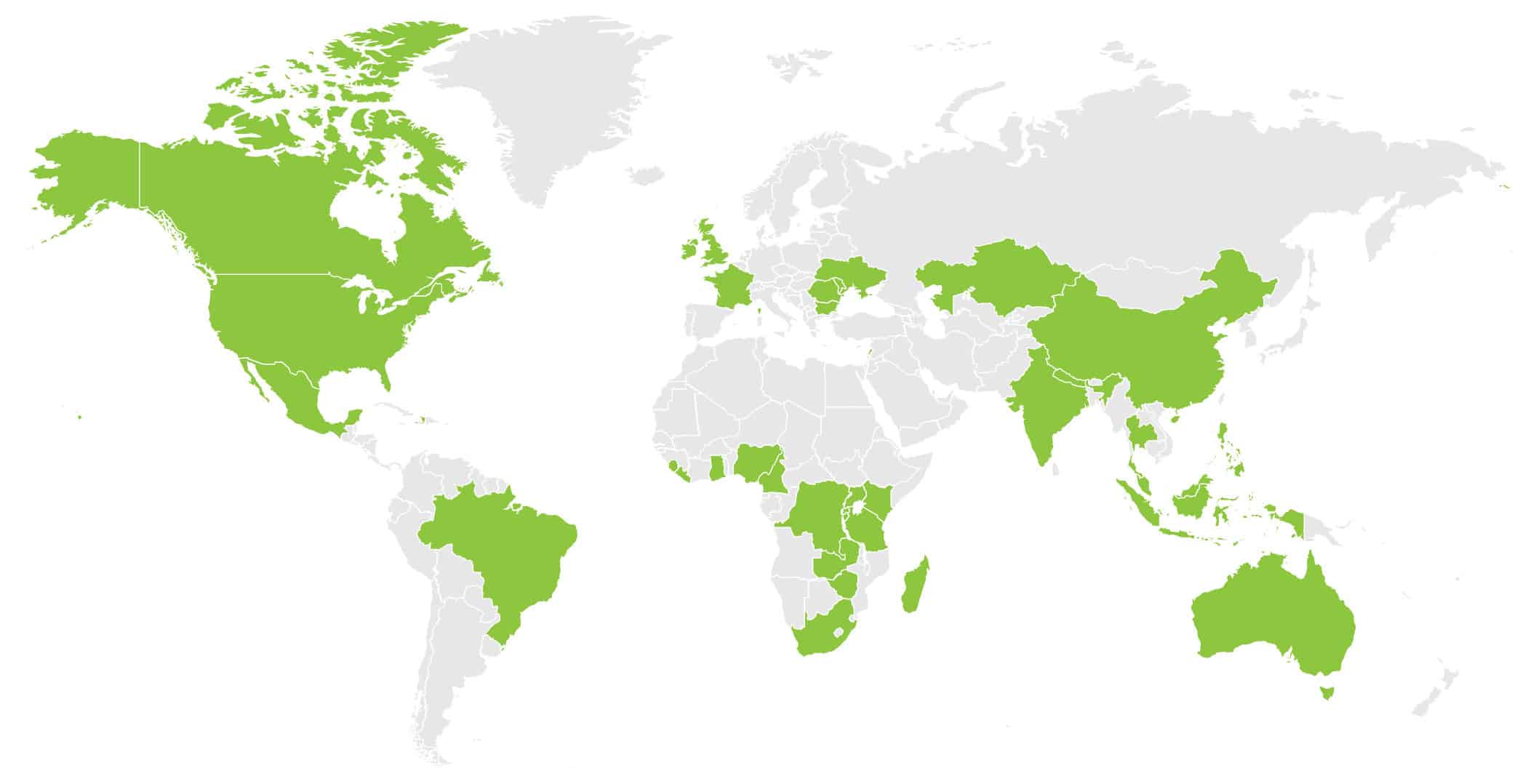 global impact map global impact map - Nehemiah E-Community