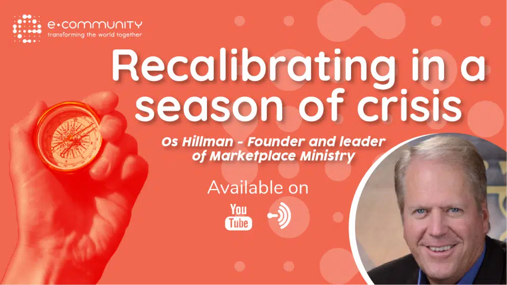 Re-calibrating in a Season of Crisis