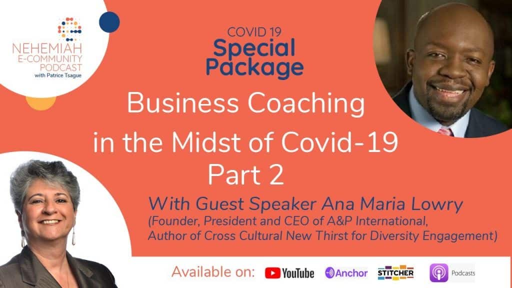 Business Coaching in the midst of Covid 19 part 2