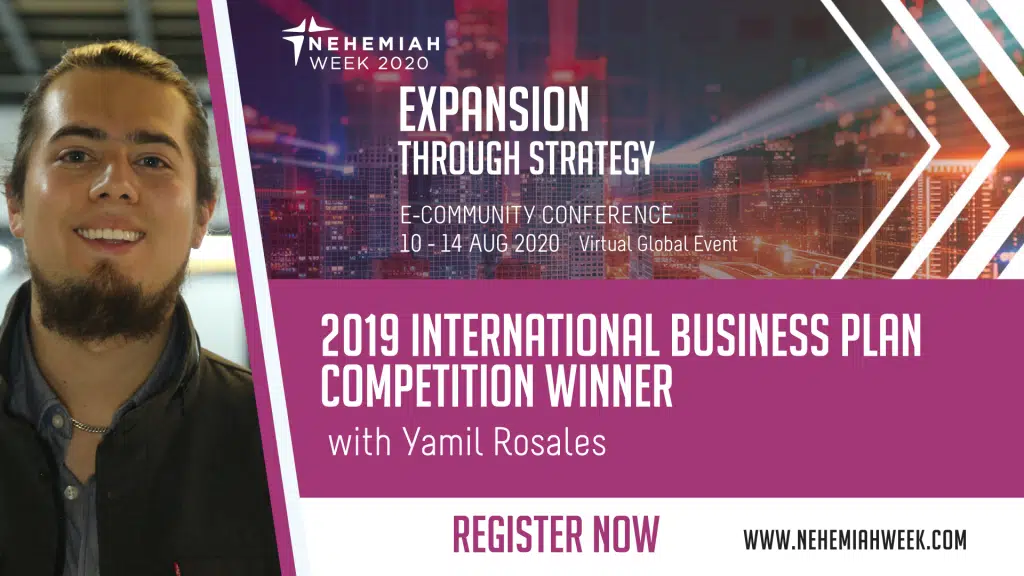 2019 International Business Plan Competition Winner with Yamil Rosales