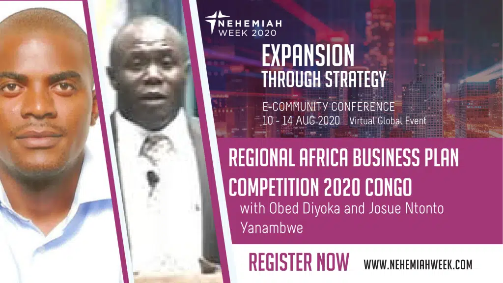 Regional Africa Business Plan Competition 2020 Congo with Obed Diyoka and Josue Ntonto Yanambwe