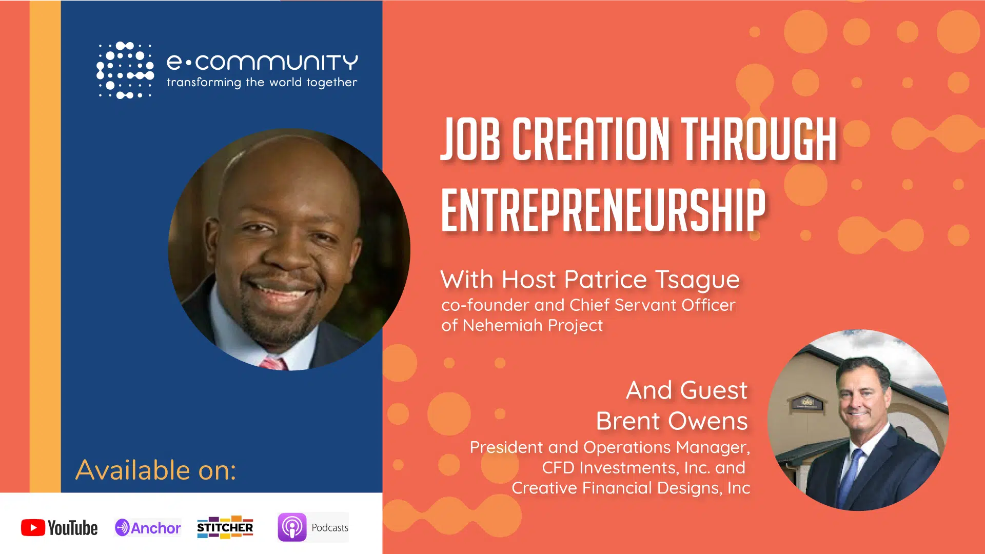 Job Creation through Entrepreneurship - Nehemiah Entrepreneurship Community