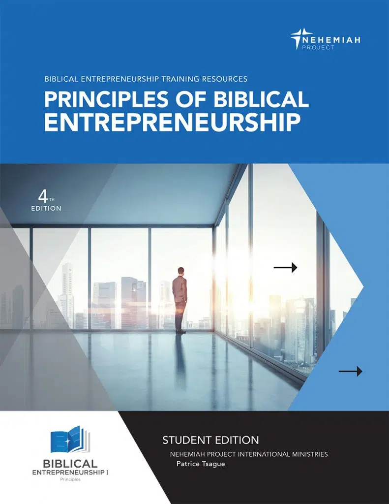 Principles of BE cover - Nehemiah Entrepreneurship Community