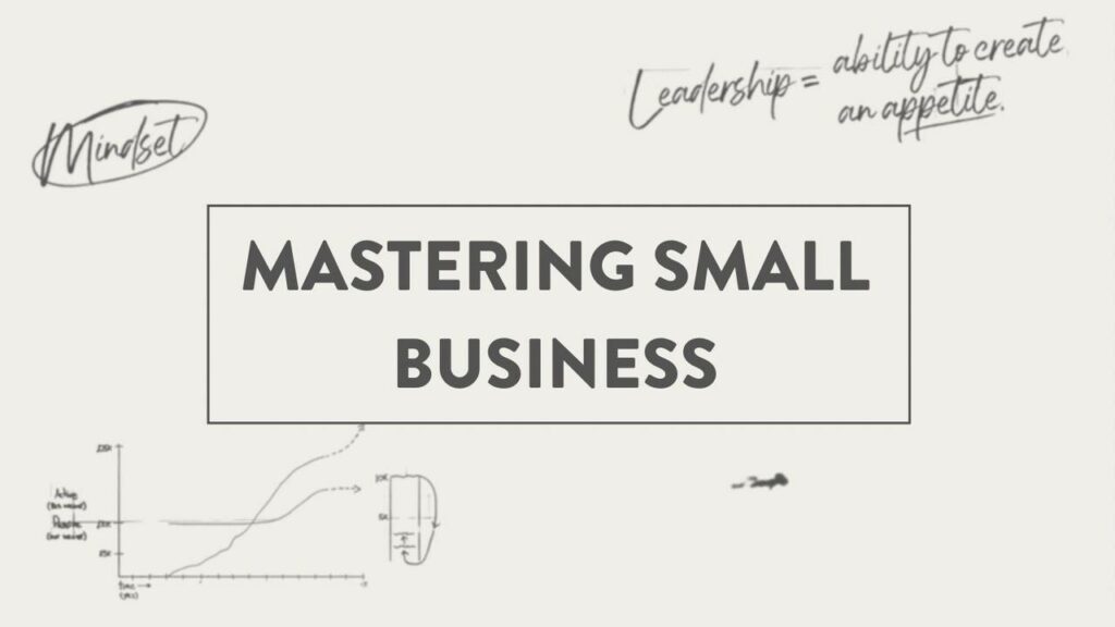 BB EO MASTERING SMALL BUSINESS - Nehemiah Entrepreneurship Community