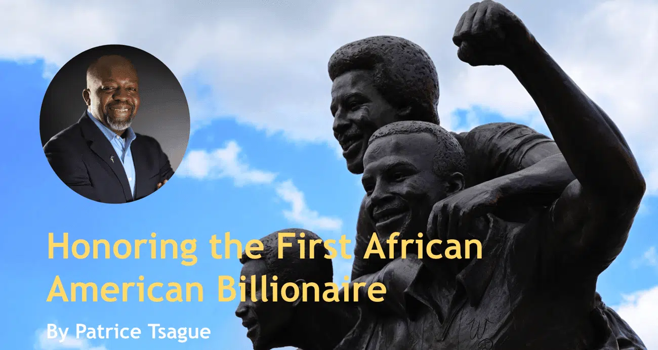 Homenaje al primer multimillonario afroamericano