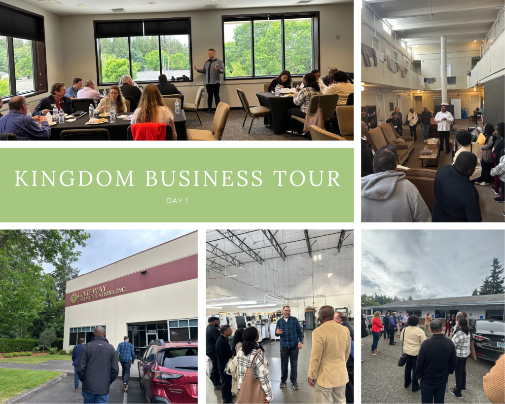 KINGDOM BUSINESS TOUR - Nehemiah Entrepreneurship Community