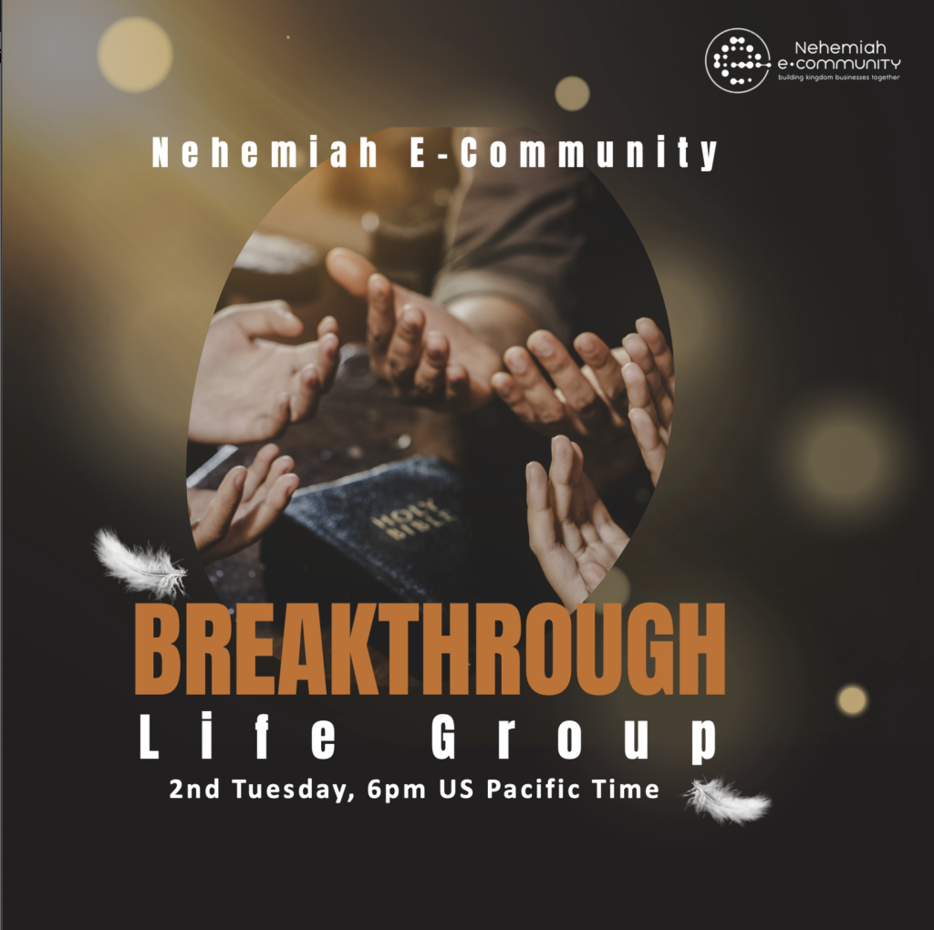 Prayer Life group Social Media - Nehemiah Entrepreneurship Community